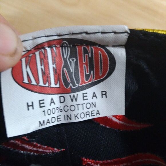 Vintage Jim Palmer Trucking Flames Strap Back Hat - Picture 7 of 7